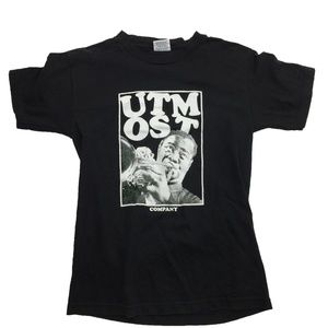 Utmost Company Black Streetwear T-Shirt Men's Sz S
